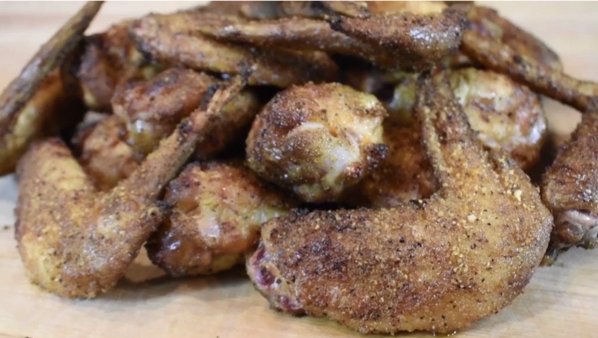 Parmesan Crusted Chicken Wings Royal Oak