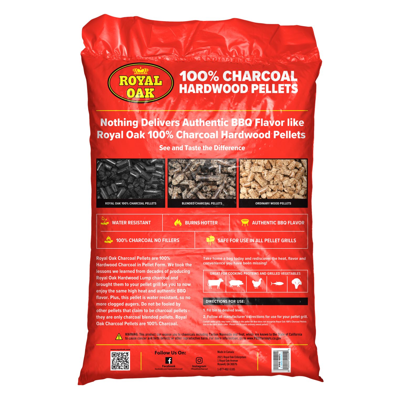 Royal Oak® 100 Charcoal Pellets Royal Oak