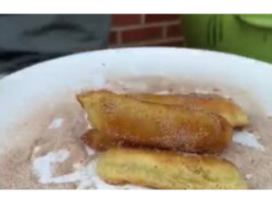 Mike Johnson’s Grilled Churros With Nutella Sauce