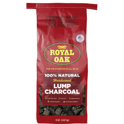 ROHL34 - Hardwood Lump Charcoal - 8lb - Front v2 600x600
